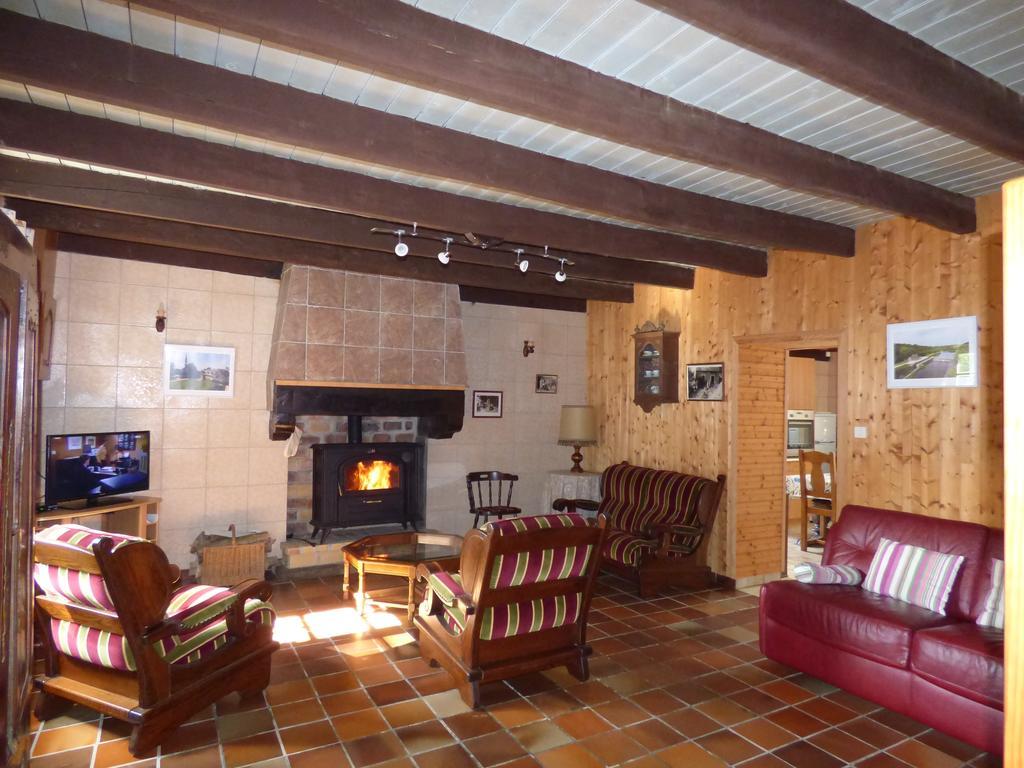 Cléden-Poher Domaine De Pratuloヴィラ 部屋 写真