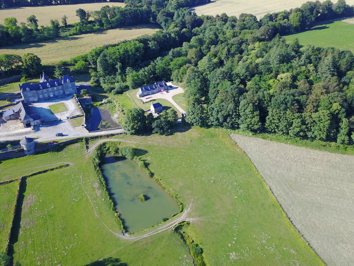 Cléden-Poher Domaine De Pratuloヴィラ エクステリア 写真